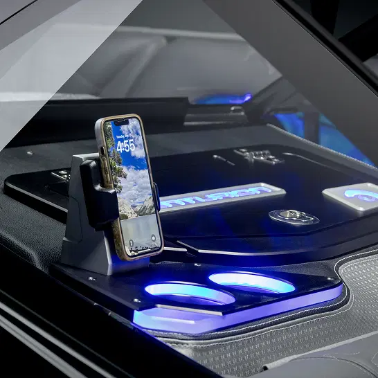 Passenger's Wireless Clamping Phone Charger (Standard)